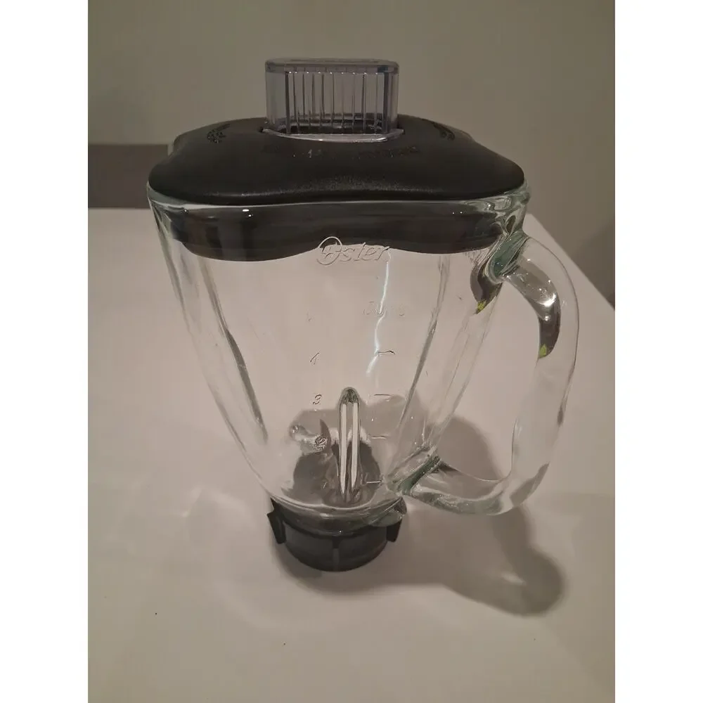 Oster Blender Glass Jar Replacement Boroclass 6 Cup Square Lid Blade Base Set